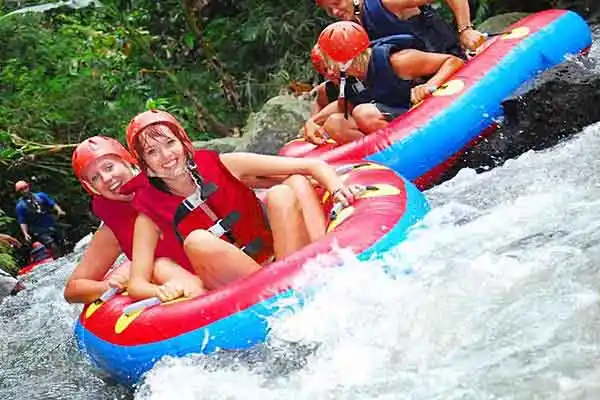 tubing and ubud tour